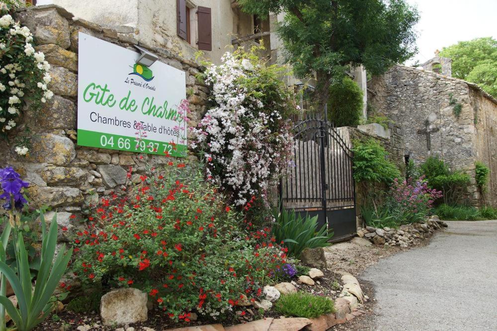 Studio-gîte Chauvet III Le Prieuré d'Orniols Goudargues Esterno foto