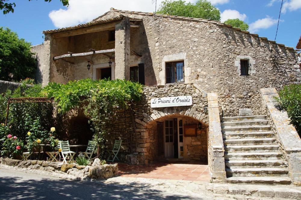 Studio-gîte Chauvet III Le Prieuré d'Orniols Goudargues Esterno foto